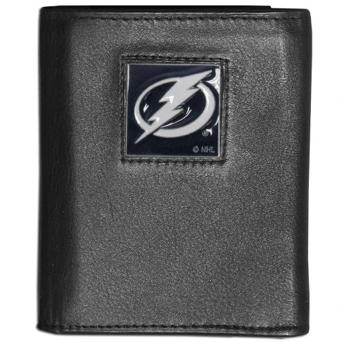 Tampa Bay Lightning Leather Tri-fold Wallet