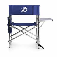 Tampa Bay Lightning Navy Sports Folding Chair