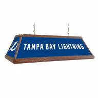 Tampa Bay Lightning Premium Wood Pool Table Light