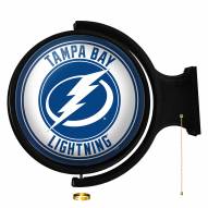 Tampa Bay Lightning Round Rotating Lighted Wall Sign
