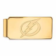 Tampa Bay Lightning Sterling Silver Gold Plated Money Clip