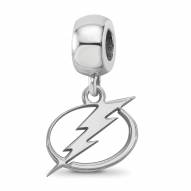 Tampa Bay Lightning Sterling Silver Small Dangle Bead