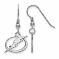 Tampa Bay Lightning Sterling Silver Small Dangle Earrings
