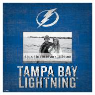 Tampa Bay Lightning Team Name 10" x 10" Picture Frame