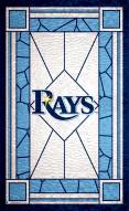 Tampa Bay Rays 11" x 19" Stained Glass Sign