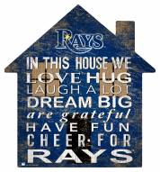 Tampa Bay Rays 12" House Sign