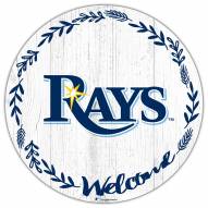Tampa Bay Rays 12" Welcome Circle Sign