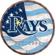 Tampa Bay Rays 16" Flag Barrel Top