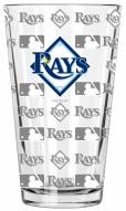 Tampa Bay Rays 16 oz. Sandblasted Pint Glass