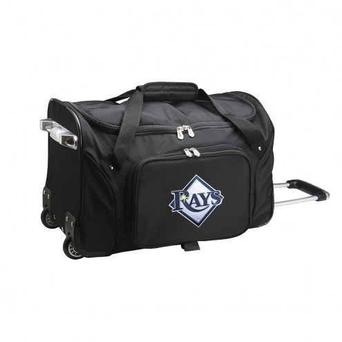 Tampa Bay Rays 22&quot; Rolling Duffle Bag