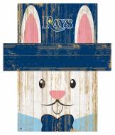 Tampa Bay Rays 6" x 5" Easter Bunny Head