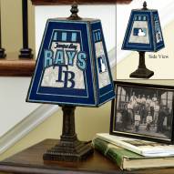 Tampa Bay Rays Art Glass Table Lamp