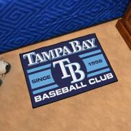 Tampa Bay Rays Baseball Club Starter Rug