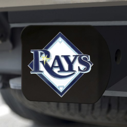 Tampa Bay Rays Black Color Hitch Cover