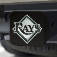Tampa Bay Rays Black Matte Hitch Cover