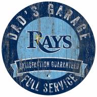 Tampa Bay Rays Dad's Garage Sign