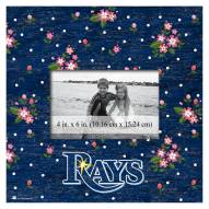 Tampa Bay Rays Floral 10" x 10" Picture Frame