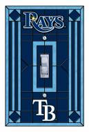 Tampa Bay Rays Glass Single Light Switch Plate Cover