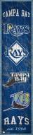 Tampa Bay Rays Heritage Banner Vertical Sign