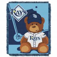 Tampa Bay Rays MLB Baby Blanket