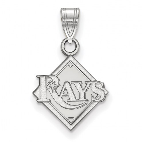 Tampa Bay Rays Sterling Silver Small Pendant