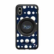 Tampa Bay Rays OtterBox Symmetry Polka Dot PopSocket iPhone Case