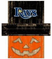 Tampa Bay Rays Pumpkin Head Sign