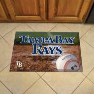 Tampa Bay Rays Scraper Door Mat