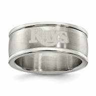 Tampa Bay Rays Stainless Steel Logo Ring