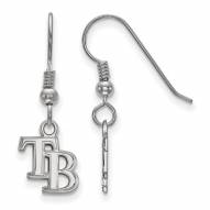Tampa Bay Rays Sterling Silver Extra Small Dangle Earrings