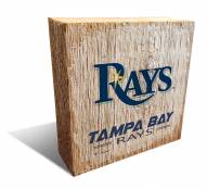 Tampa Bay Rays Team Logo Block