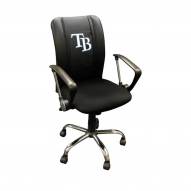Tampa Bay Rays XZipit Curve Desk Chair with Secondary Logo