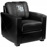 Tampa Bay Rays XZipit Silver Club Chair with Secondary Logo