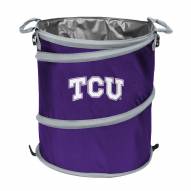Texas Christian Horned Frogs Collapsible Laundry Hamper