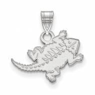 Texas Christian Horned Frogs Sterling Silver Small Pendant