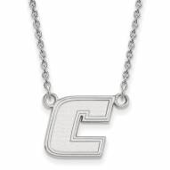 Tennessee Chattanooga Mocs Sterling Silver Small Pendant Necklace