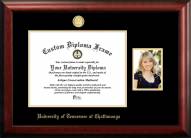 Tennessee Chattanooga Mocs Gold Embossed Diploma Frame with Portrait