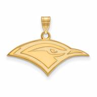 Tennessee Chattanooga Mocs Sterling Silver Gold Plated Small Pendant