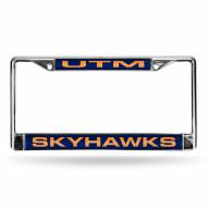 Tennessee-Martin Skyhawks Laser Chrome License Plate Frame