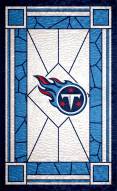 Tennessee Titans 11" x 19" Stained Glass Sign