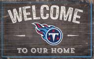 Tennessee Titans 11" x 19" Welcome to Our Home Sign