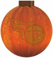 Tennessee Titans 12" Halloween Pumpkin Sign