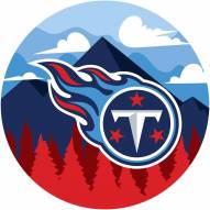 Tennessee Titans 12" Landscape Circle Sign
