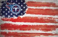Tennessee Titans 17" x 26" Flag Sign