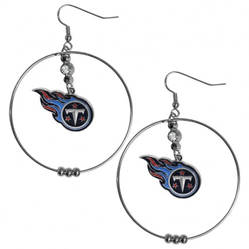 Tennessee Titans 2&quot; Hoop Earrings