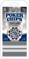 Tennessee Titans 20 Piece Poker Chips