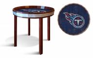 Tennessee Titans 24" Barrel Top Side Table