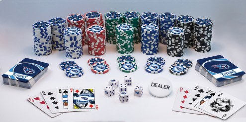 Tennessee Titans 300 Piece Poker Set