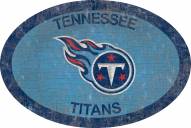 Tennessee Titans 46" Team Color Oval Sign