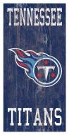 Tennessee Titans 6" x 12" Heritage Logo Sign
